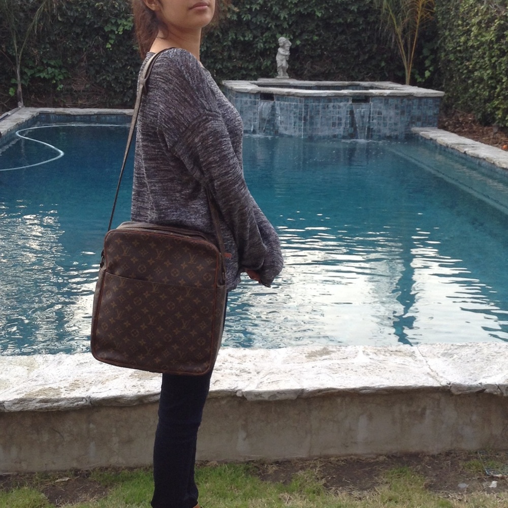 Vintage large LV bag